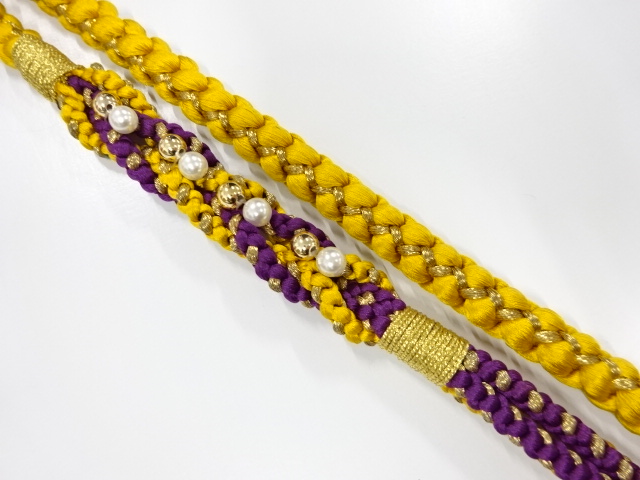 JAPANESE KIMONO / OBIJIME CORD FOR FURISODE